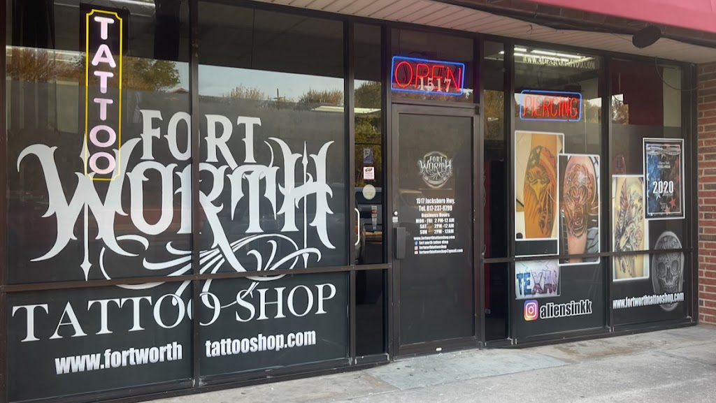 aliens ink tattoo | 1515 Jacksboro Hwy, Fort Worth, TX 76114, USA | Phone: (817) 793-8866