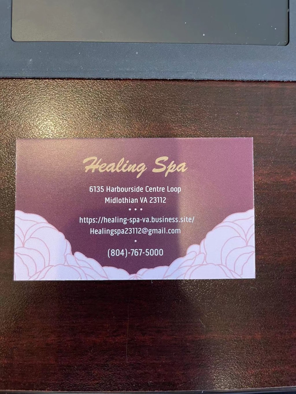 Healing Spa | 6135 Harbourside Centre Lp, Midlothian, VA 23112, USA | Phone: (804) 767-5000