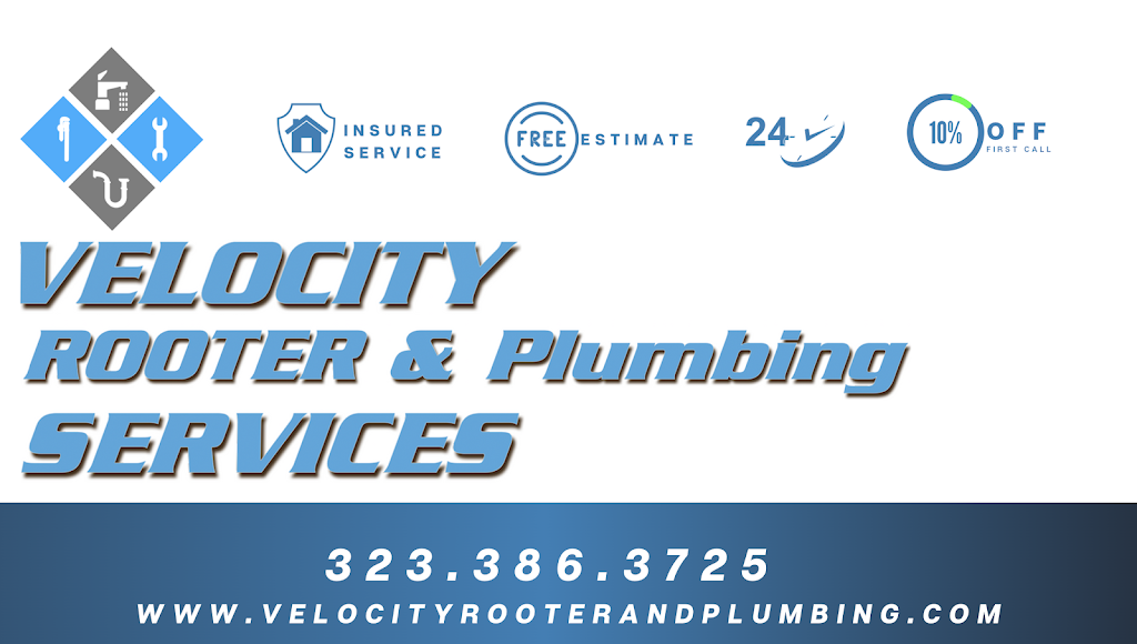 Velocity Rooter and Plumbing Services | 9526 Bradhurst St, Pico Rivera, CA 90660, USA | Phone: (323) 386-3725
