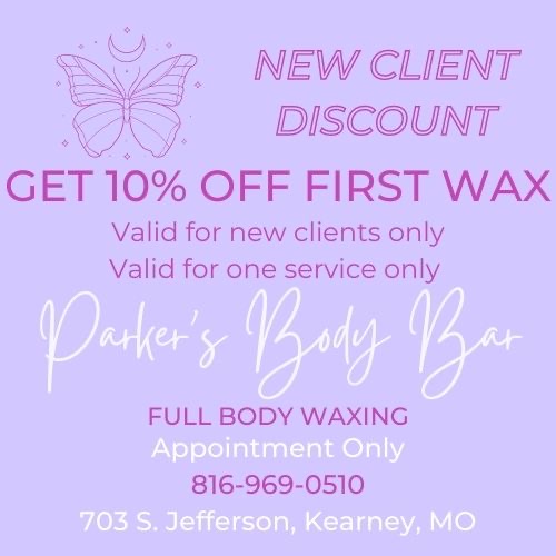 Parkers Body Bar | 703 S Jefferson St Ste 4, Kearney, MO 64060, USA | Phone: (816) 969-0510