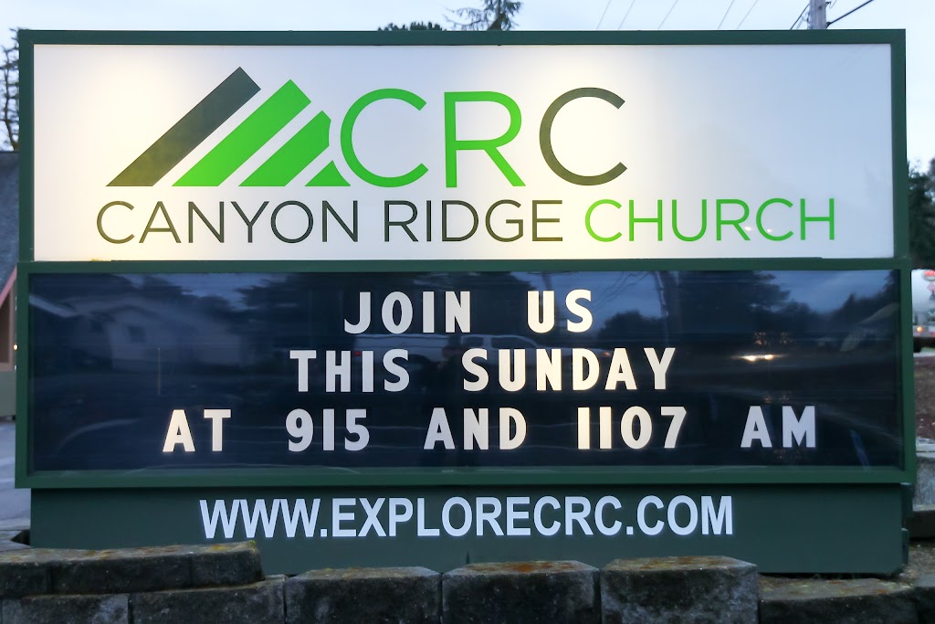 Canyon Ridge Church | 8415 Waller Rd E, Tacoma, WA 98446, USA | Phone: (253) 531-3377