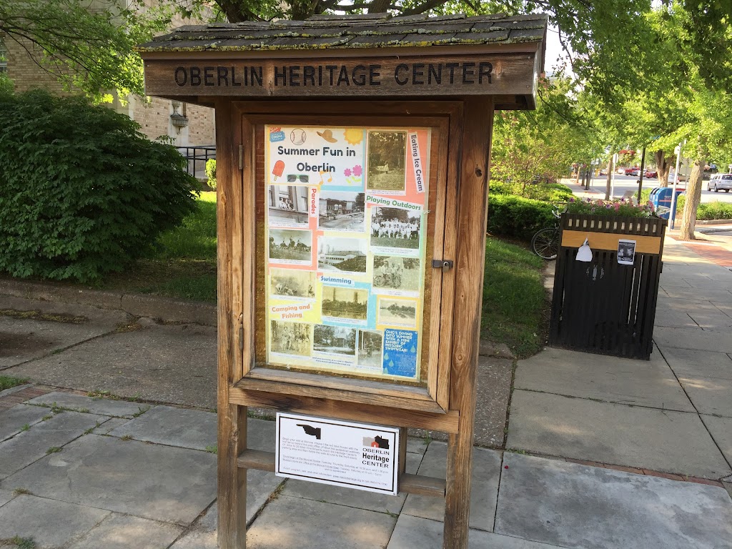 Oberlin Heritage Center | 20 W Vine St Parking, Oberlin, OH 44074, USA | Phone: (440) 774-1700