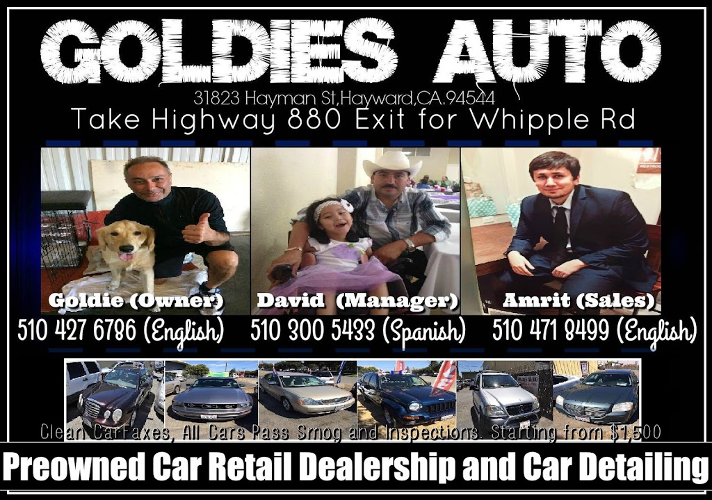 Goldies Auto | 31823 Hayman St, Hayward, CA 94544, USA | Phone: (510) 471-8499