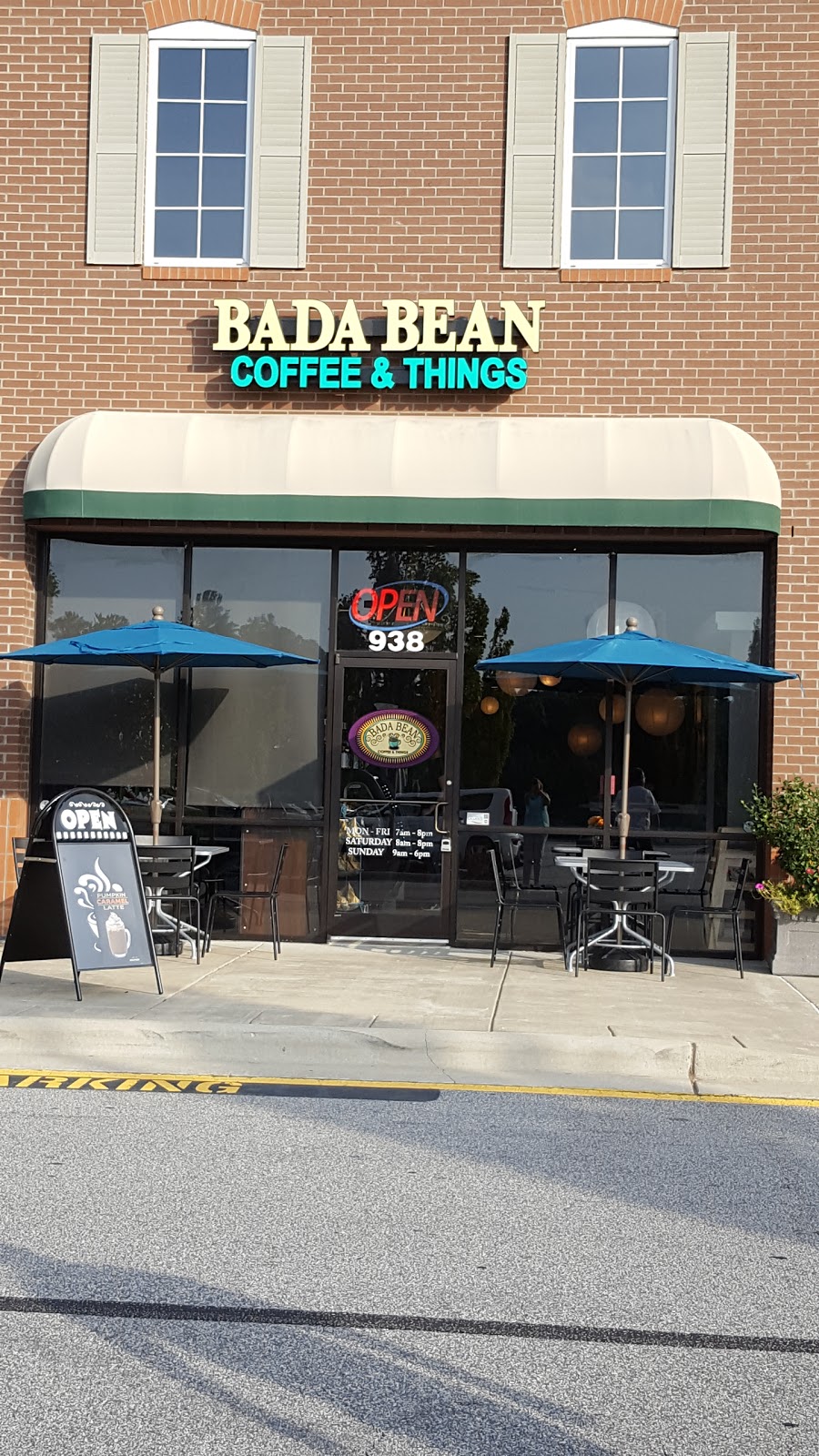 Bada Bean Coffee & Things | 938 Gateway Commons Cir, Wake Forest, NC 27587, USA | Phone: (984) 235-4608