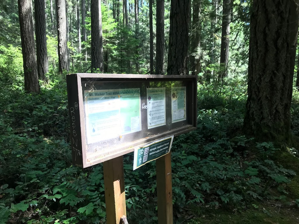 Mt. Walker Lower Trailhead | Quilcene, WA 98376, USA | Phone: (360) 765-2200