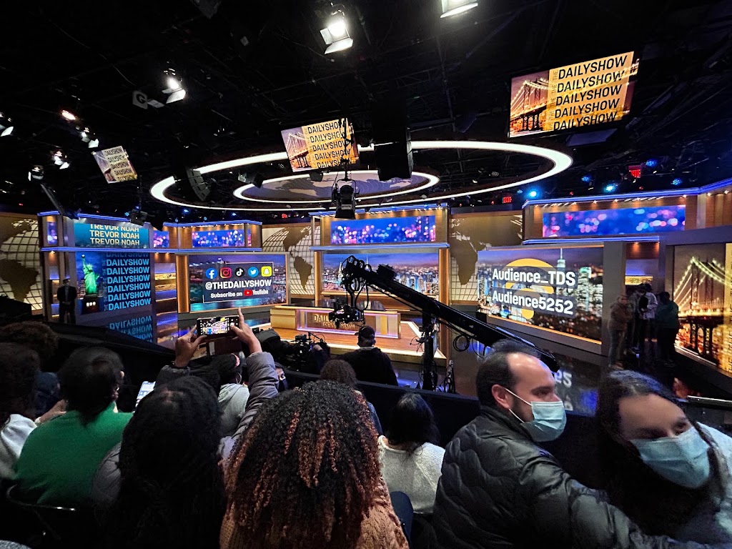 The Daily Show With Trevor Noah | 733 11th Ave, New York, NY 10019, USA | Phone: (212) 586-2477