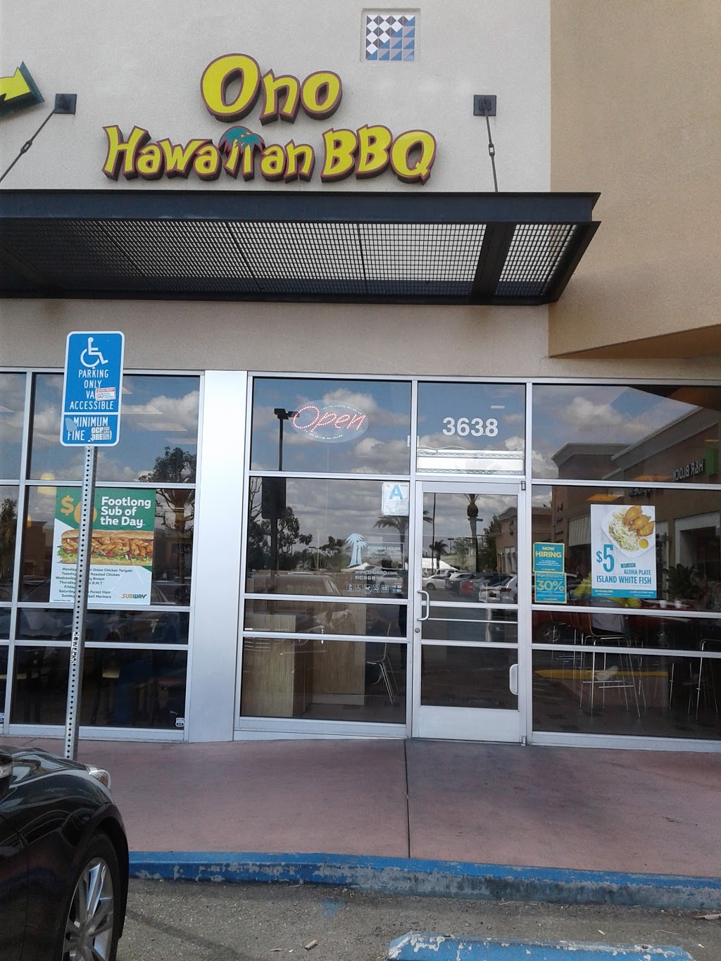 Ono Hawaiian BBQ | 3638 Rosemead Blvd, Rosemead, CA 91770, USA | Phone: (626) 572-9688