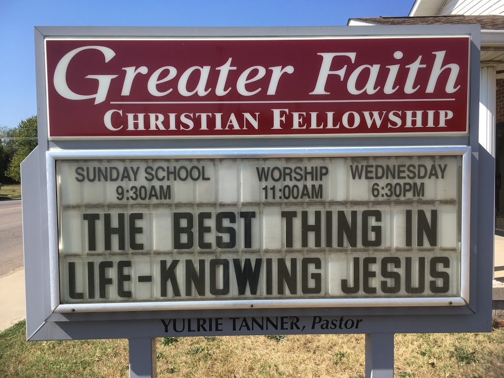 Greater Faith Christian Fellowship | 2715 Missouri Ave, East St Louis, IL 62205, USA | Phone: (618) 271-7001