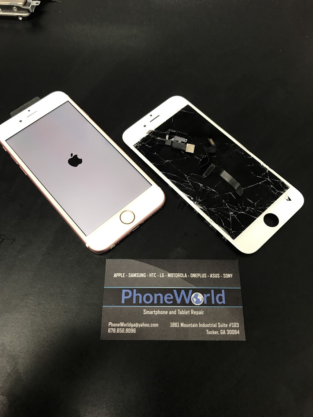 PhoneWorld Cell Phone Repair & Unlock | Suite #103, 1861 Mountain Industrial Blvd, Tucker, GA 30084, USA | Phone: (678) 650-8096