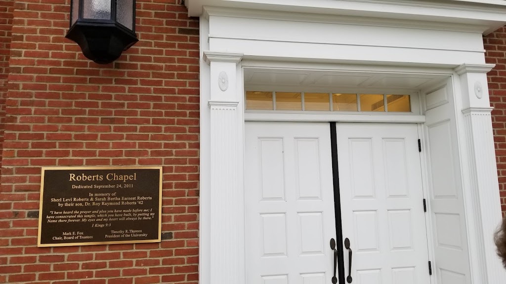 Roberts Chapel - Waynesburg University | 51 W College St, Waynesburg, PA 15370, USA | Phone: (800) 225-7393