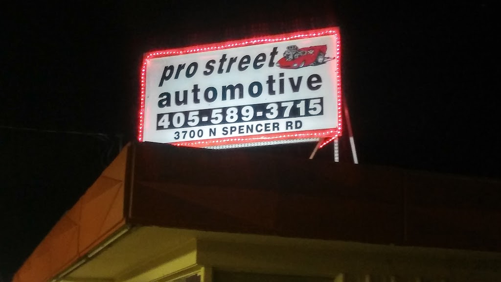 Pro street automotive | 3700 Spencer Rd, Spencer, OK 73084, USA | Phone: (405) 589-3715
