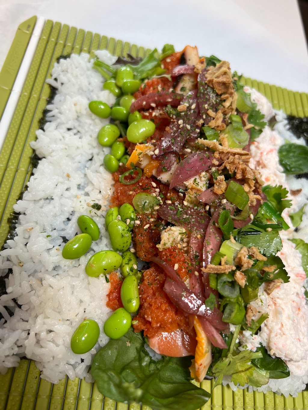 Jimmys poke and sushi burrito 2 | 1155 S Diamond Bar Blvd # A, Diamond Bar, CA 91765 | Phone: (909) 610-0758