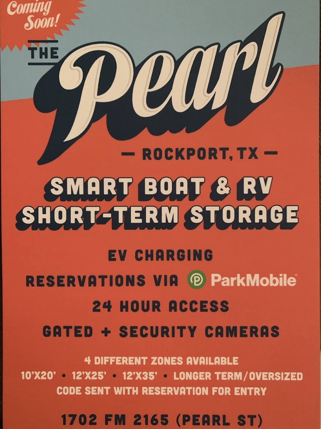 The Pearl Storage | 1702 FM2165, Rockport, TX 78382, USA | Phone: (214) 535-8564
