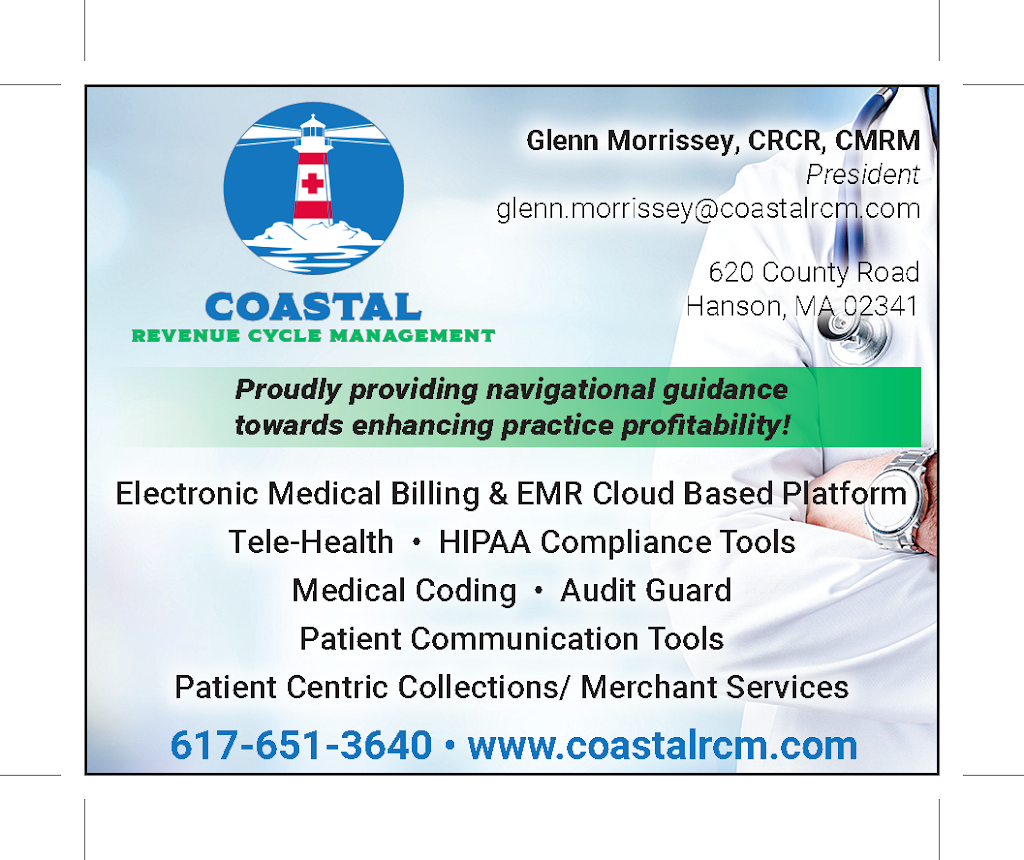 Coastal Revenue Cycle Management | 620 County Rd, Hanson, MA 02341, USA | Phone: (617) 651-3640