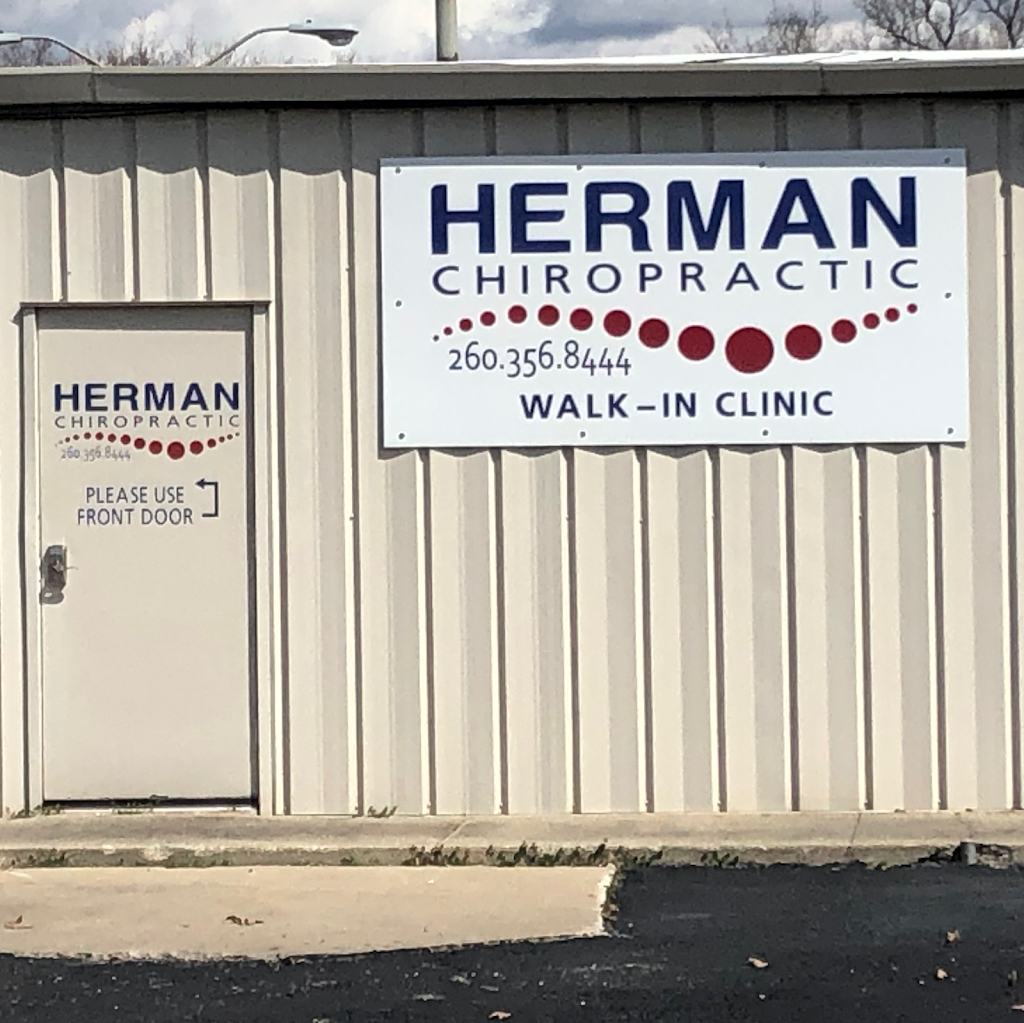 Herman Chiropractic | 1217 S Jefferson St Suite A, Huntington, IN 46750, USA | Phone: (260) 356-8444