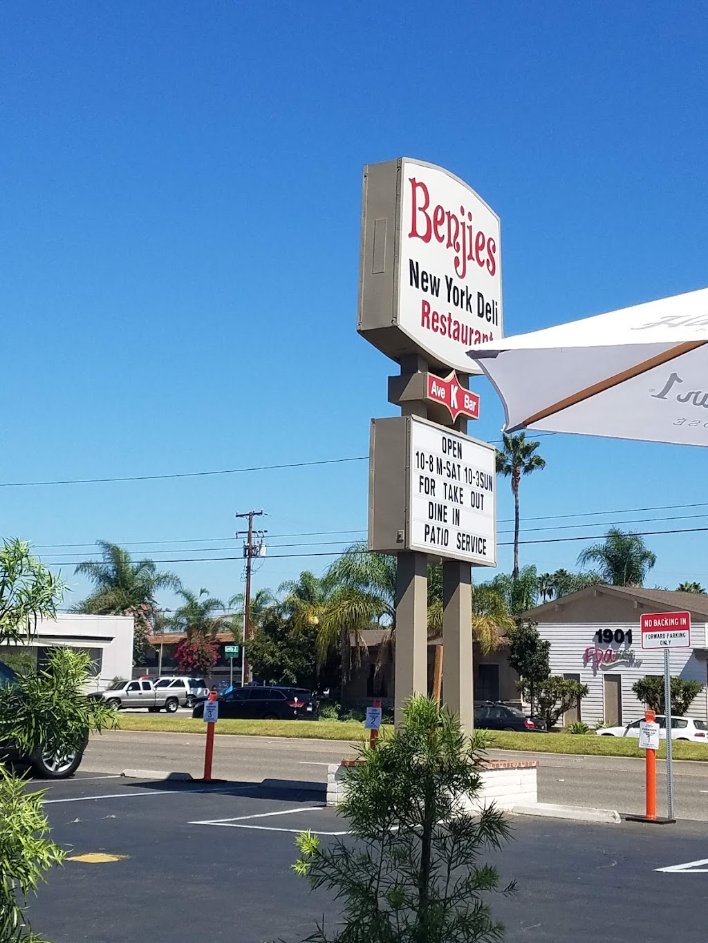 Benjies NY Deli | 1828 N Tustin Ave, Santa Ana, CA 92705 | Phone: (714) 541-6263