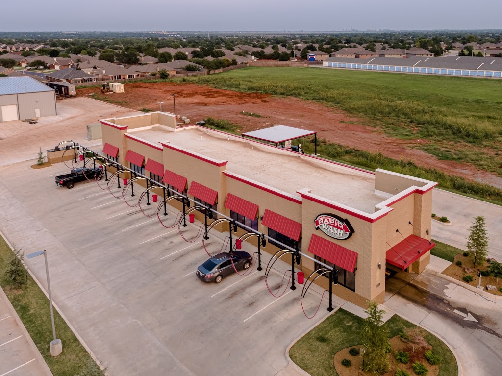 Rapid Wash | 13600 N Rockwell Ave, Oklahoma City, OK 73142, USA | Phone: (405) 465-0002