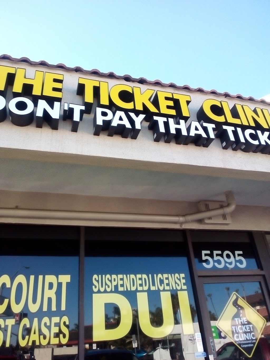 The Ticket Clinic | 5595 E 7th St, Long Beach, CA 90804, USA | Phone: (562) 314-3970