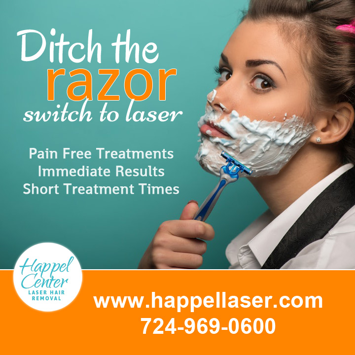Happel Laser Spa - Laser Hair Removal | 3035 Washington Rd Suite 2, McMurray, PA 15317, USA | Phone: (724) 969-0600