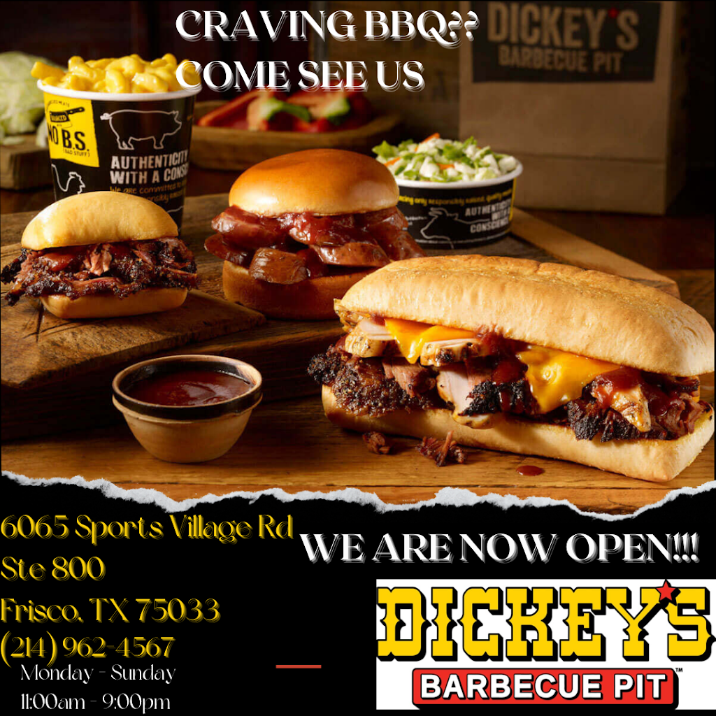 Dickeys Barbecue Pit | 6065 Sports Village Rd, Frisco, TX 75034, USA | Phone: (214) 407-8848