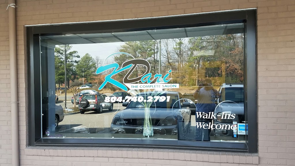 K Dari Complete Salon | 9107 Quioccasin Rd, Regency, VA 23229, USA | Phone: (804) 740-2791