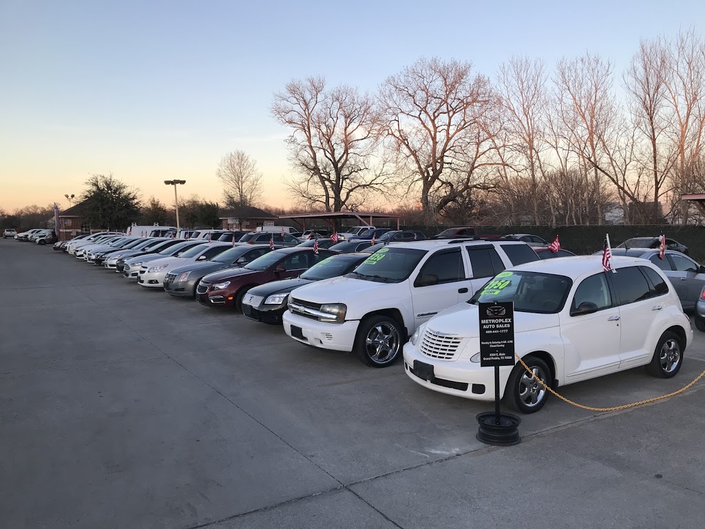 Metroplex Auto Sales | 2238 E Main St B, Grand Prairie, TX 75050, USA | Phone: (469) 441-1777