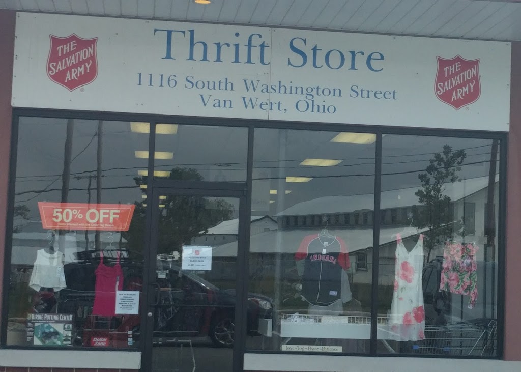 Salvation Army Thrift Store | 1116 S Washington St, Van Wert, OH 45891, USA | Phone: (419) 238-9252