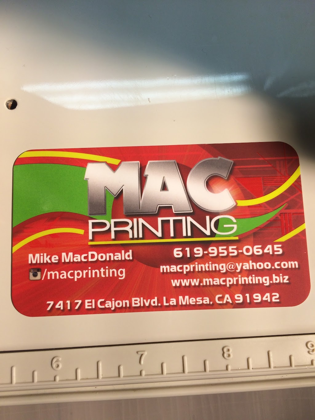 MAC Printing | 8333 Case St D, La Mesa, CA 91942, USA | Phone: (619) 955-0645