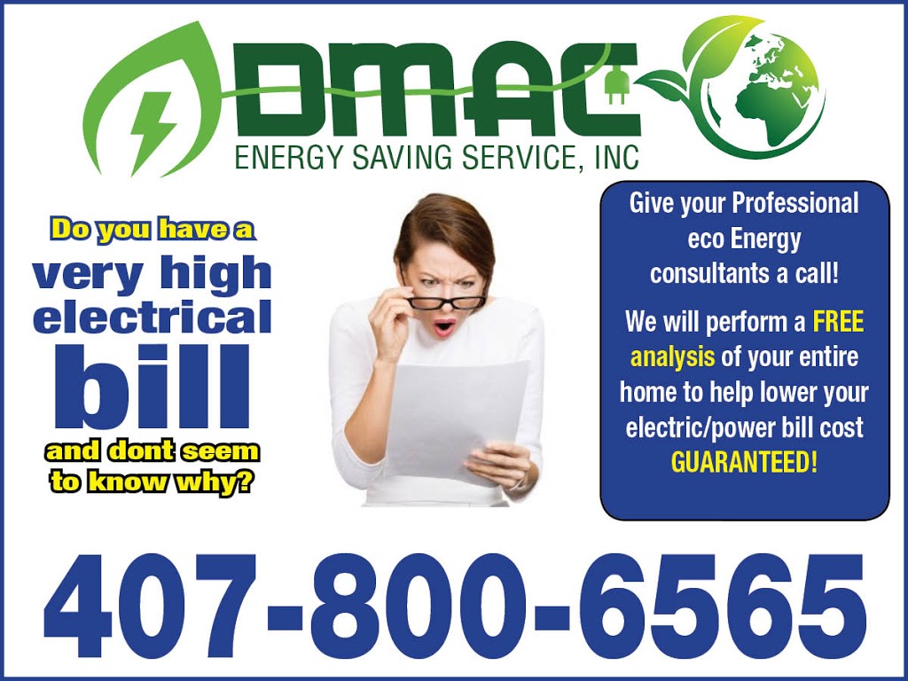 DMAC Energy Saving Service, Inc | 14200 E Colonial Dr, Orlando, FL 32826, USA | Phone: (407) 800-6565