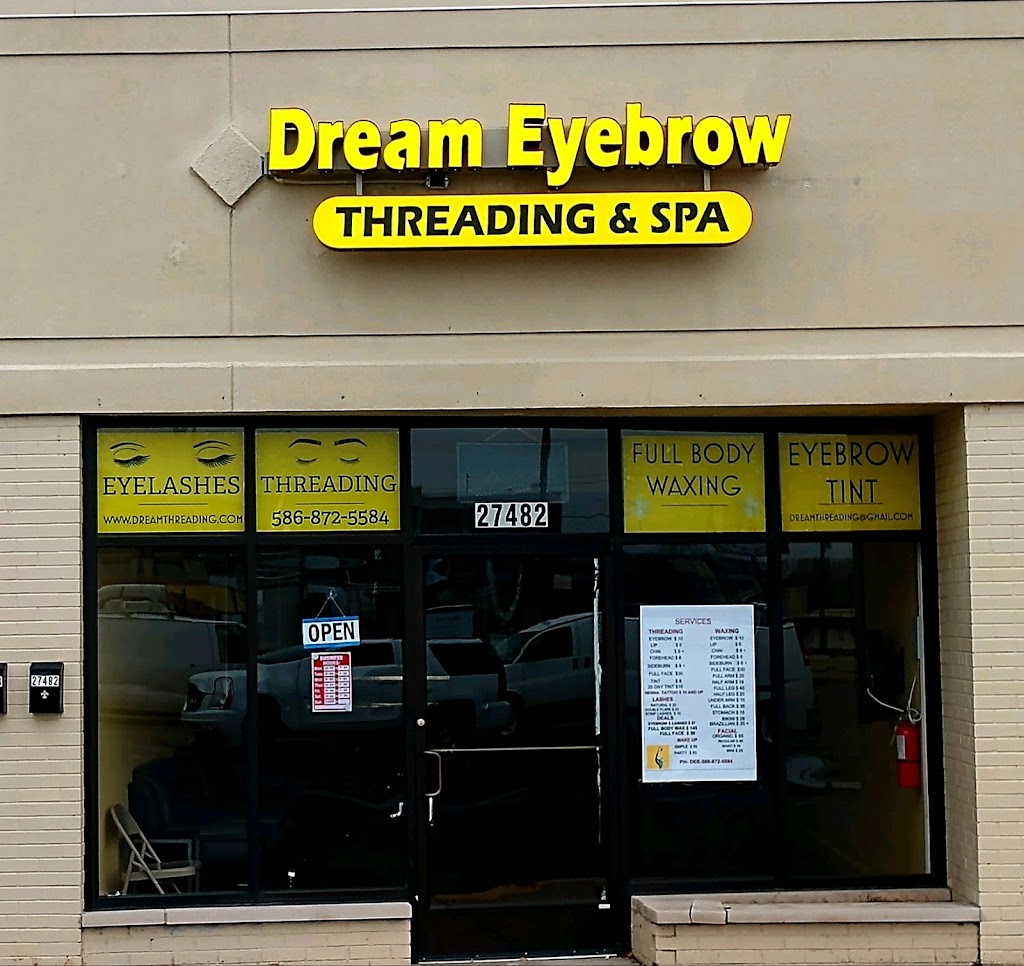 Dream Eyebrow Threading & Spa | 27482 Schoolcraft Rd, Livonia, MI 48150, USA | Phone: (586) 872-5584