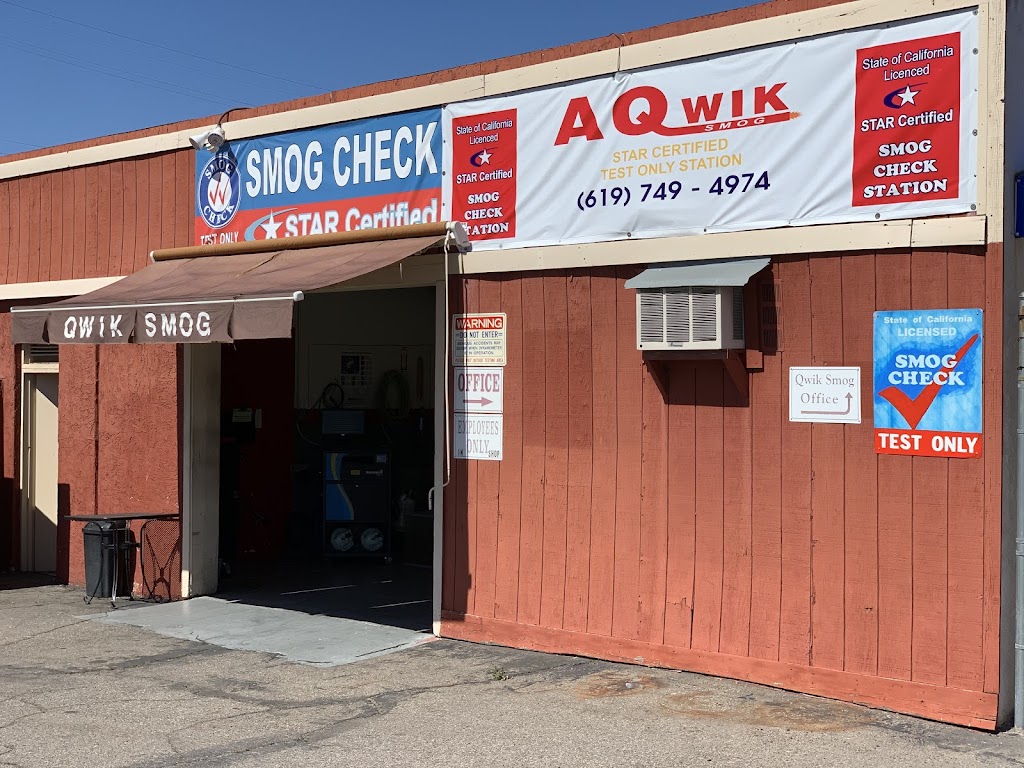 A Qwik Smog | 580 El Cajon Blvd a, El Cajon, CA 92020, USA | Phone: (619) 749-4974