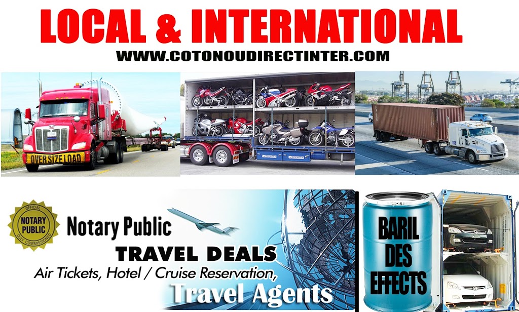 COTONOU-DIRECT INTERNATIONAL SHIPPING,L.L.C. | 11717 Acton Ln, Waldorf, MD 20601 | Phone: (301) 909-0639