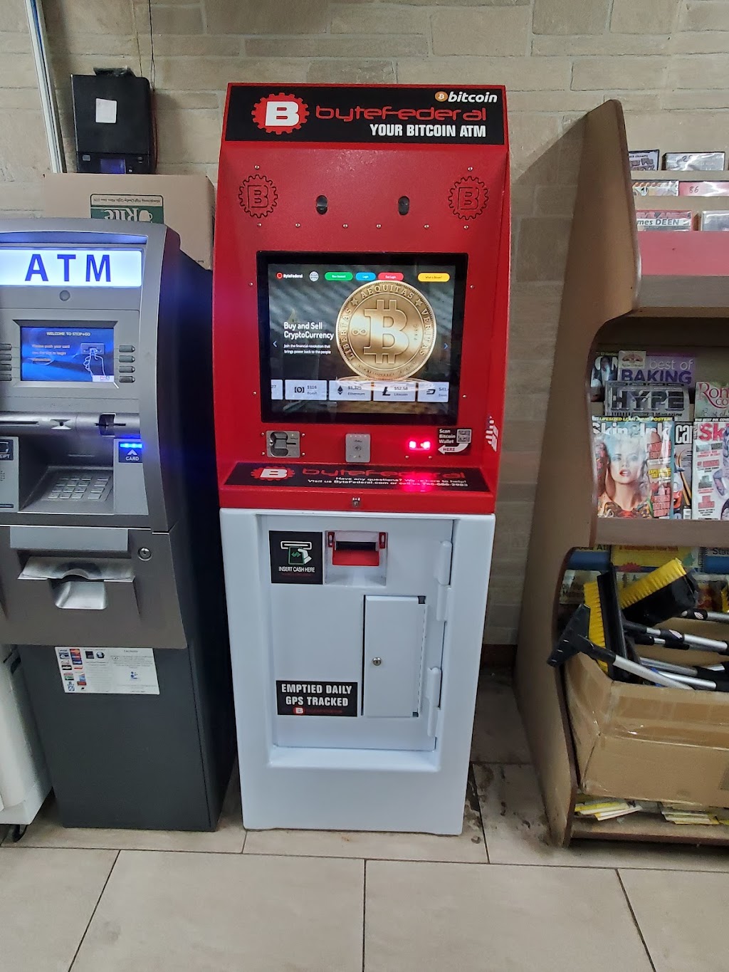 Byte Federal Bitcoin ATM (Stop & Go Food Store) | 11 Allston Rd, Kendall Park, NJ 08824, USA | Phone: (786) 686-2983