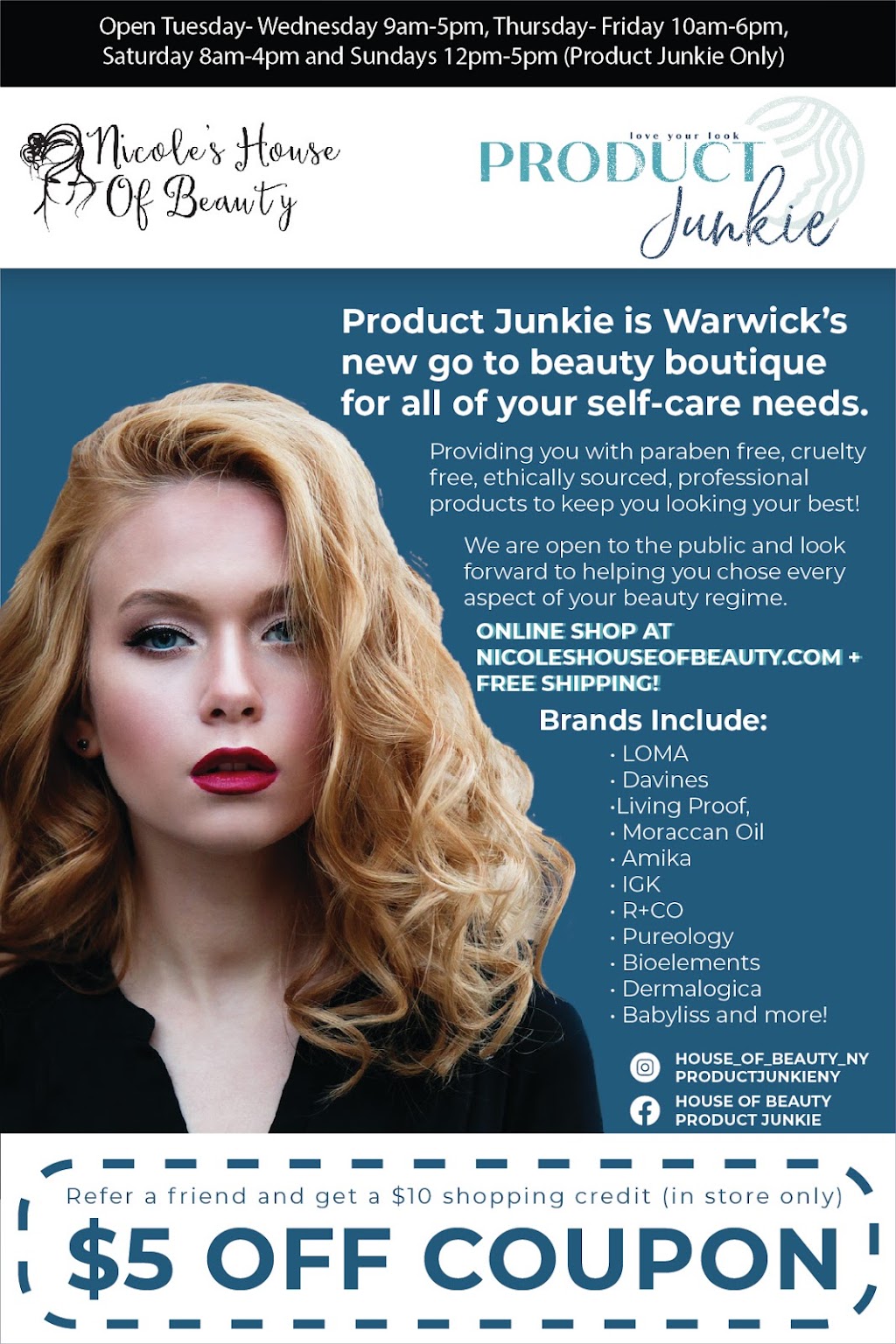 Product Junkie | 319 NY-94, South St, Warwick, NY 10990, USA | Phone: (845) 987-8396