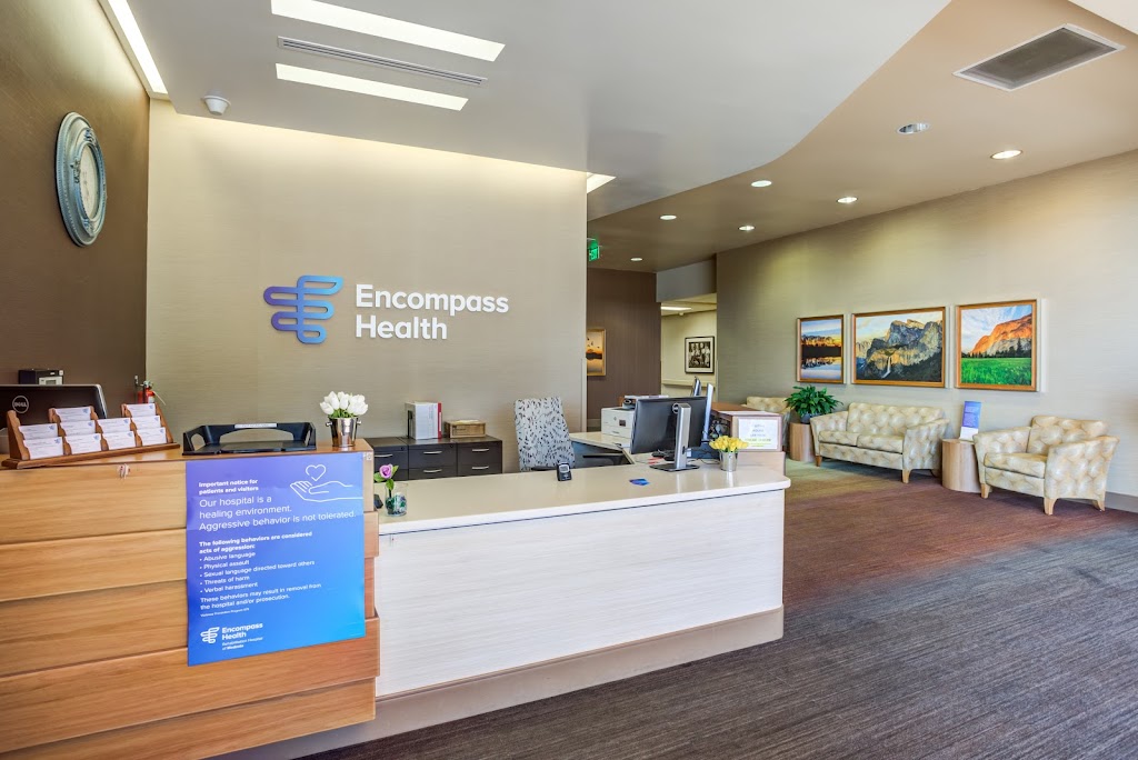 Encompass Health Rehabilitation Hospital of Modesto | 1303 Mable Ave, Modesto, CA 95355, USA | Phone: (209) 857-3400