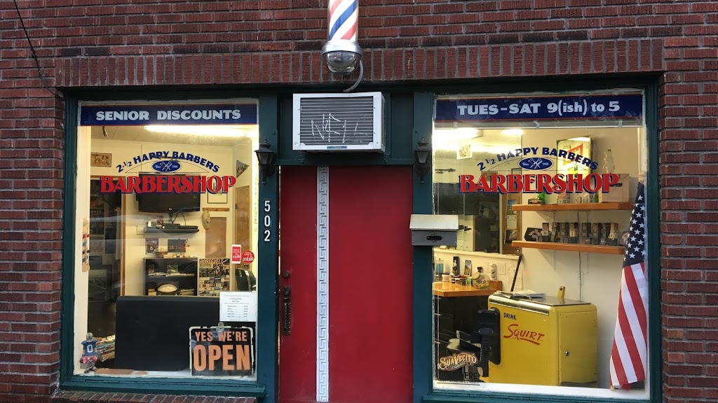 2½ Happy Barbers | 502 NE 65th St, Seattle, WA 98115, USA | Phone: (206) 782-2173