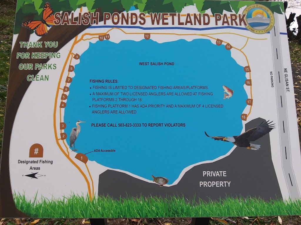 Salish Ponds Wetland Park | 20619 NE Glisan St, Fairview, OR 97024, USA | Phone: (503) 674-6206