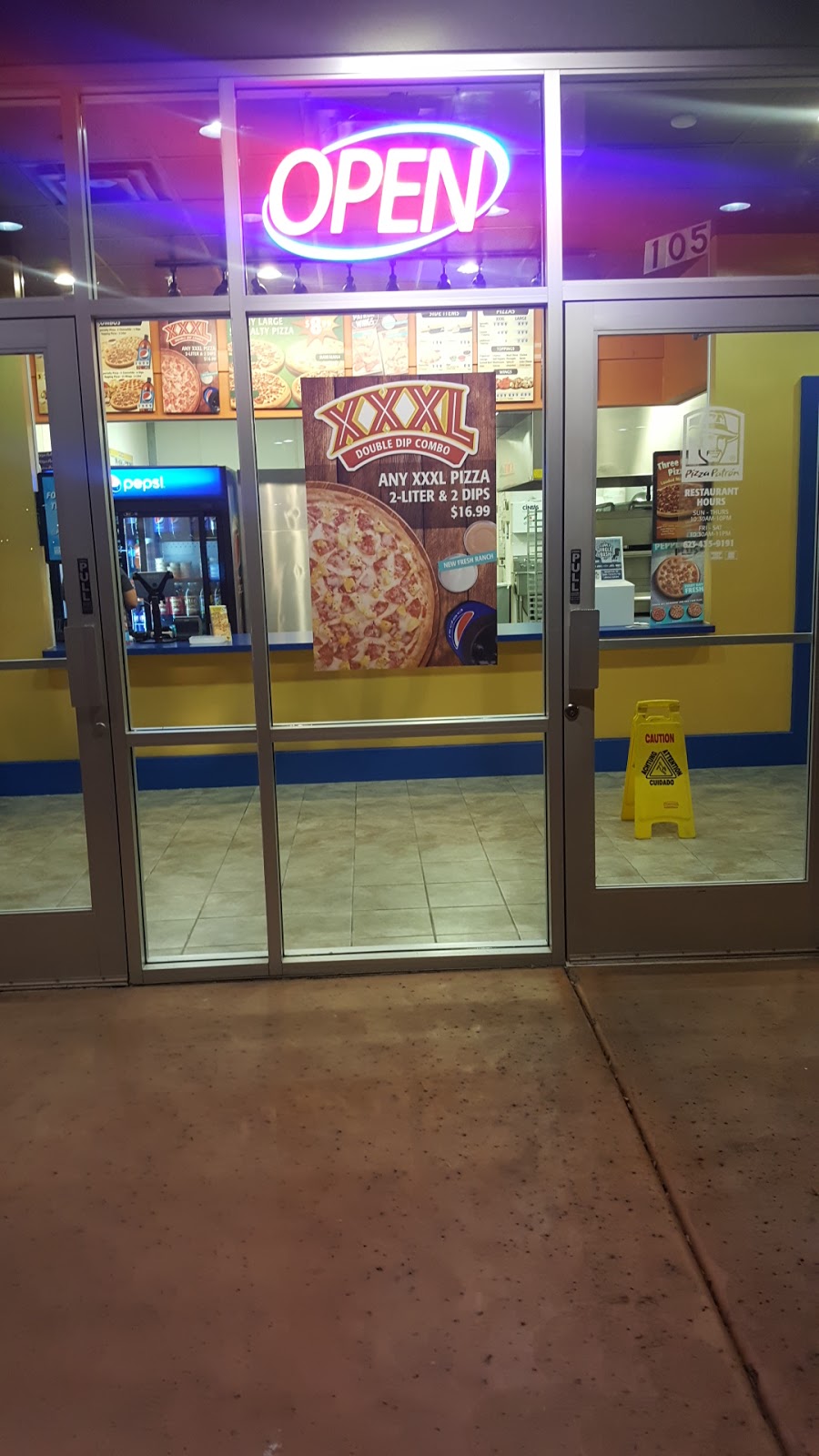 Pizza Patrón West Olive Ave. | 5814 W Olive Ave Ste 105, Glendale, AZ 85302, USA | Phone: (623) 435-9191