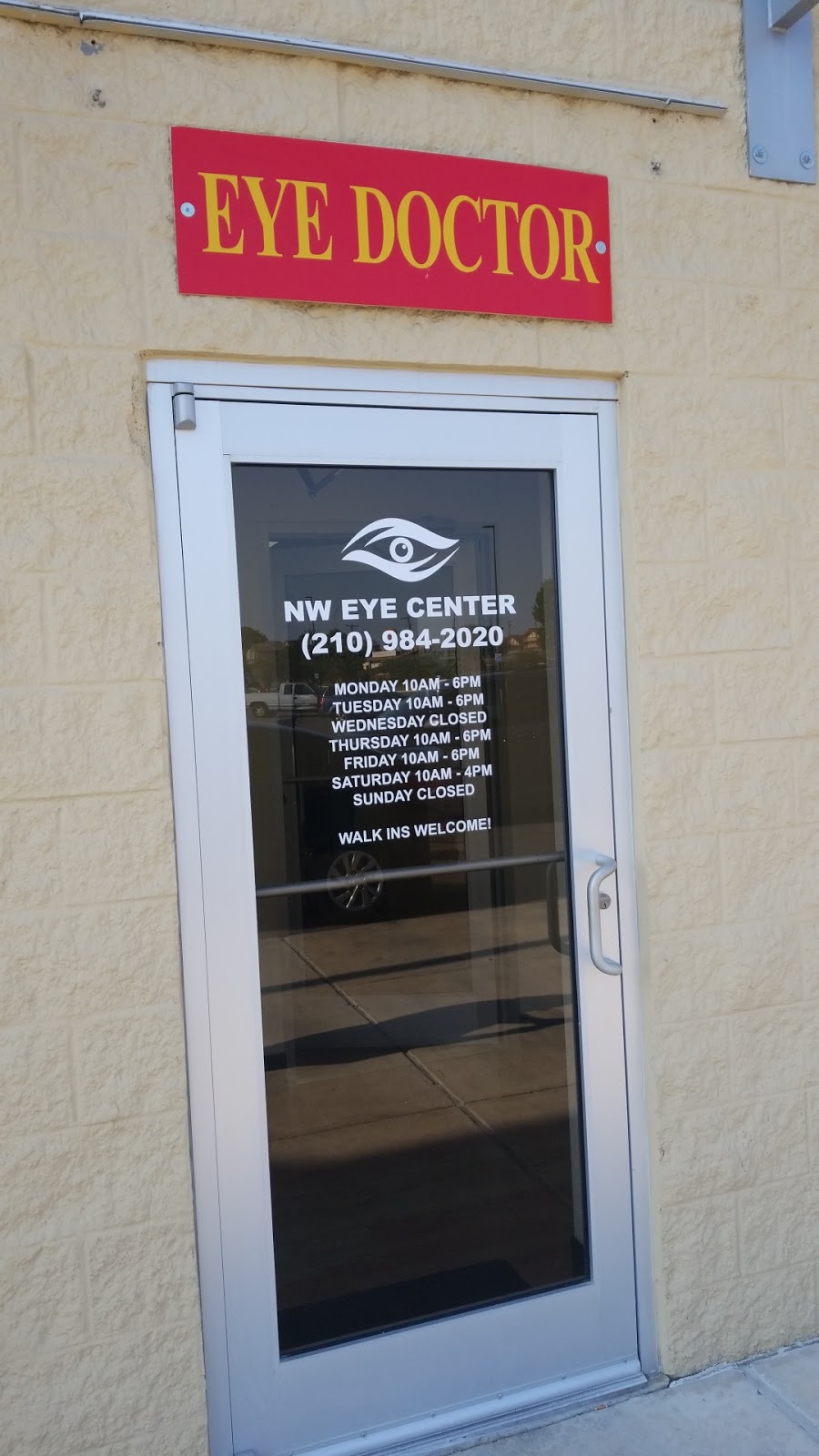 NW Eye Center | Walmart Vision Center, 8538 Interstate Highway 35 S, San Antonio, TX 78211, USA | Phone: (210) 984-2020