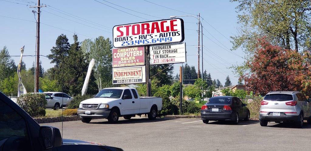 Evergreen Self Storage | 14611 Meridian Ave E, Puyallup, WA 98375, USA | Phone: (253) 445-6449