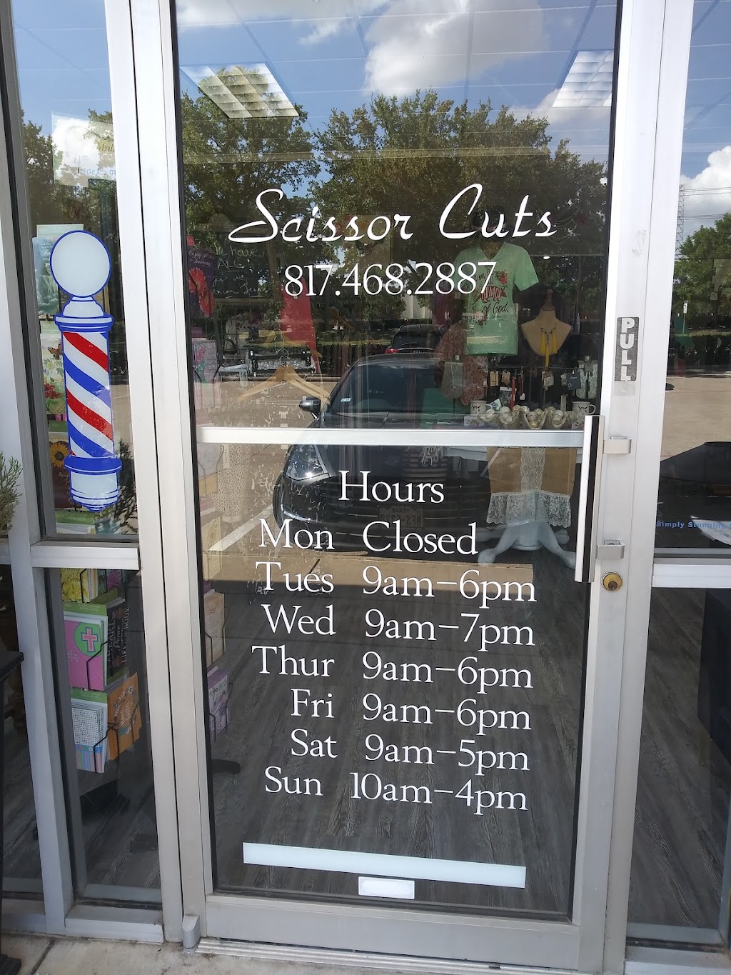 Scissor Cuts | 1827 SW Green Oaks Blvd #157, Arlington, TX 76017, USA | Phone: (817) 468-2887