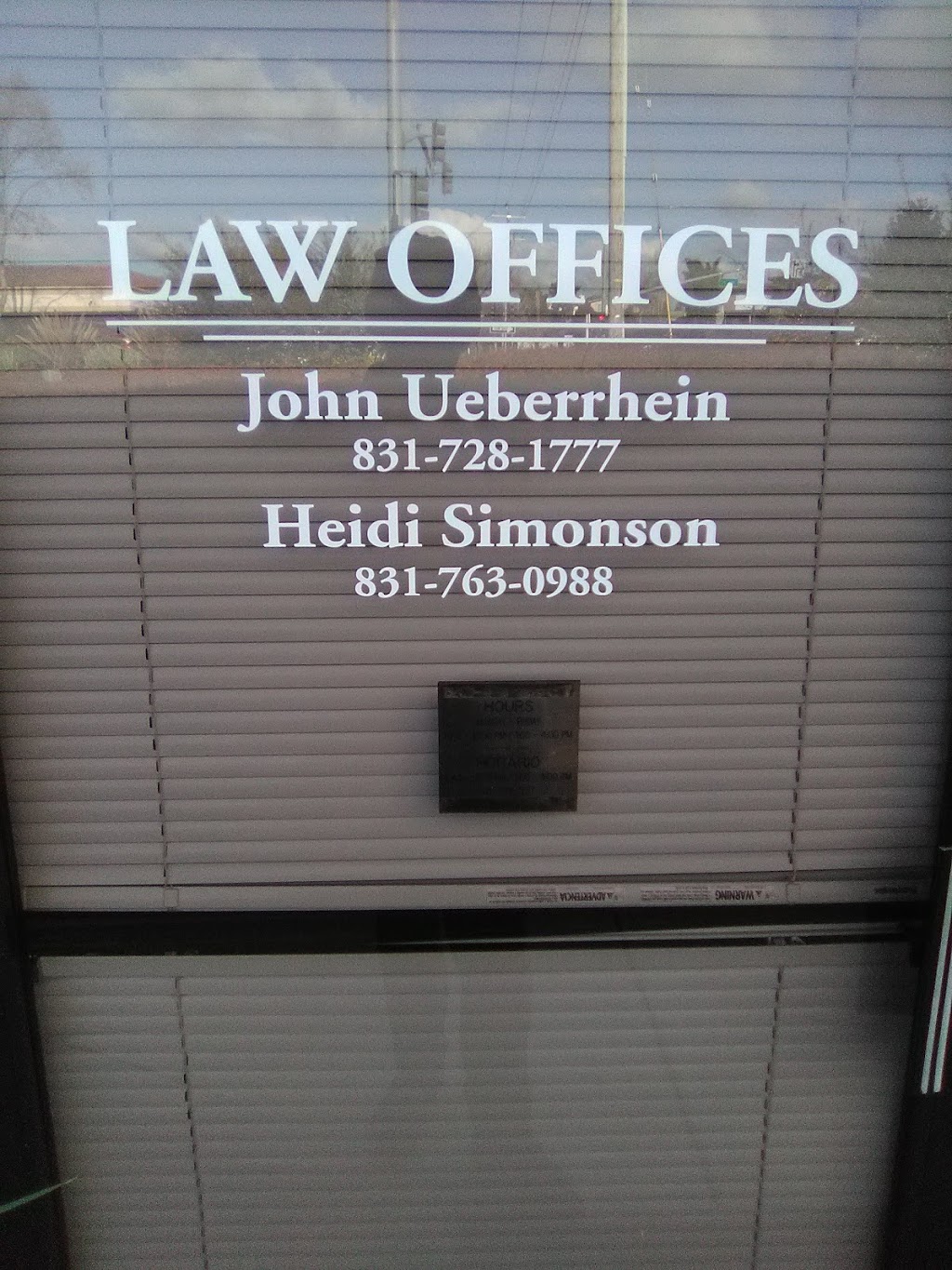 Law Office of Heidi Simonson | 1050 S Green Valley Rd, Watsonville, CA 95076, USA | Phone: (831) 763-0988