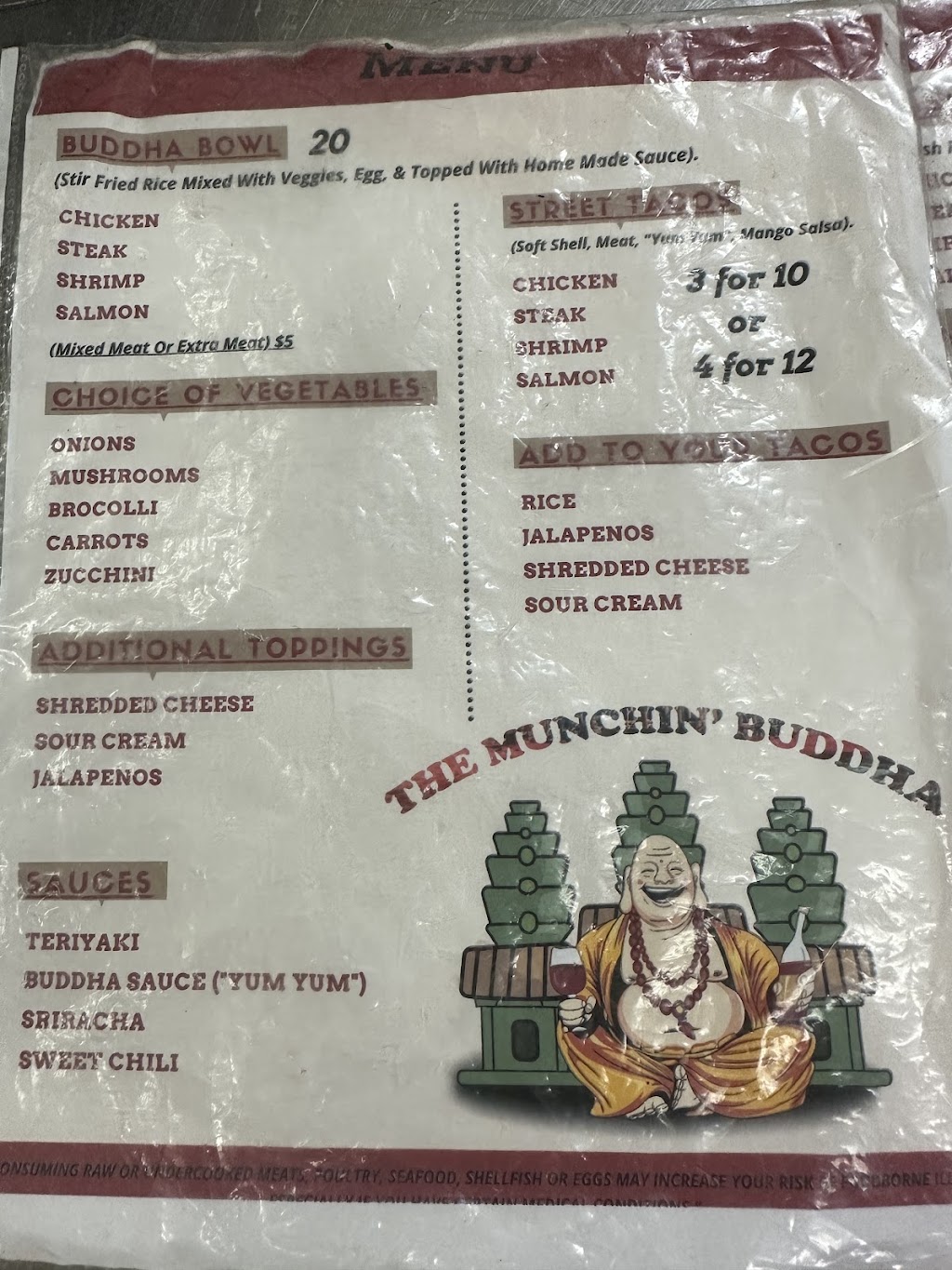 The Munchin Buddha | 100 N James H McGee Blvd, Dayton, OH 45402, USA | Phone: (937) 313-2143