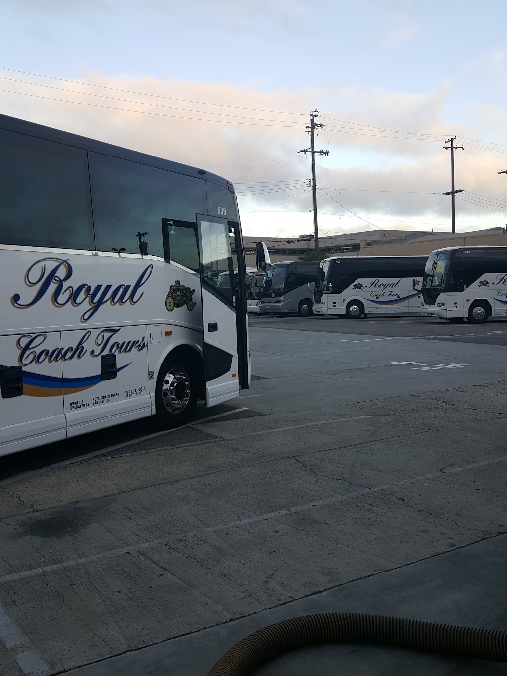 Royal Coach Tours | 630 Stockton Ave, San Jose, CA 95126, USA | Phone: (408) 279-4801