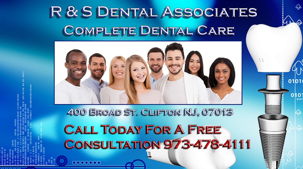 R & S Dental Associates | 400 Broad St, Clifton, NJ 07013, USA | Phone: (973) 478-4111