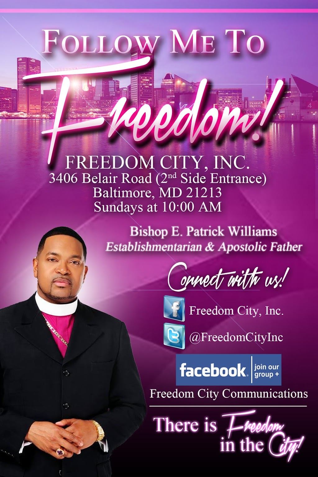 Freedom City, Inc. | 3406 Belair Rd, Baltimore, MD 21213, USA | Phone: (434) 336-7455