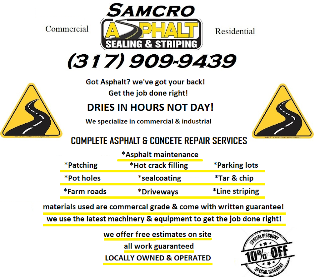 Samcro Asphalt Roofing Service | 1815 E Main St, Plainfield, IN 46168, USA | Phone: (317) 909-9439