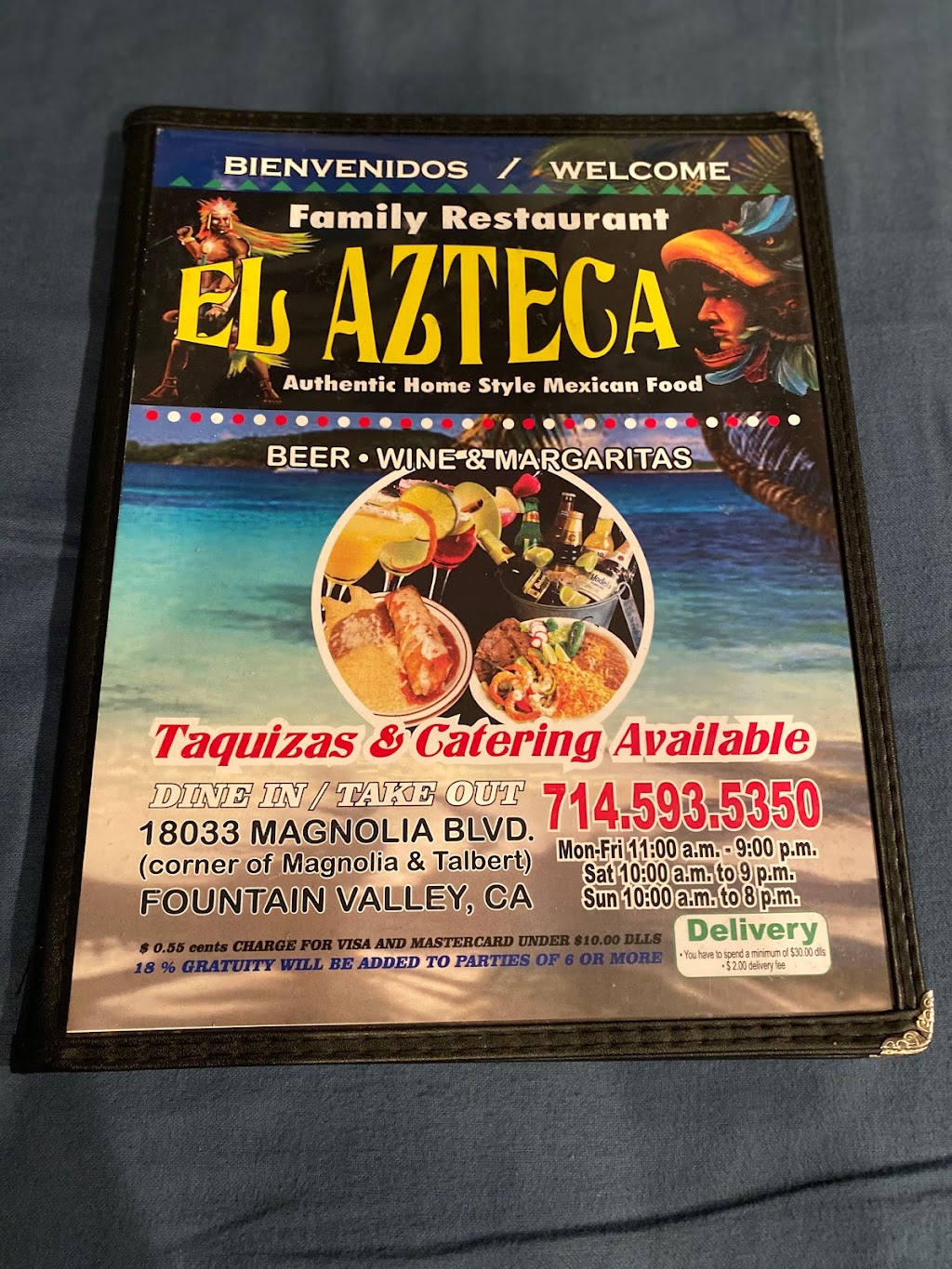 EL AZTECA | 18033 Magnolia St, Fountain Valley, CA 92708 | Phone: (714) 593-5350