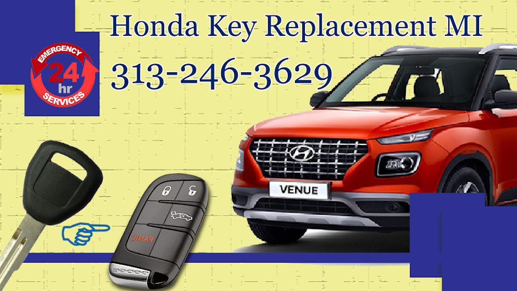 Honda Key Replacement Dearborn MI | 1834 Grindley Park St, Dearborn, MI 48124, USA | Phone: (313) 246-3629