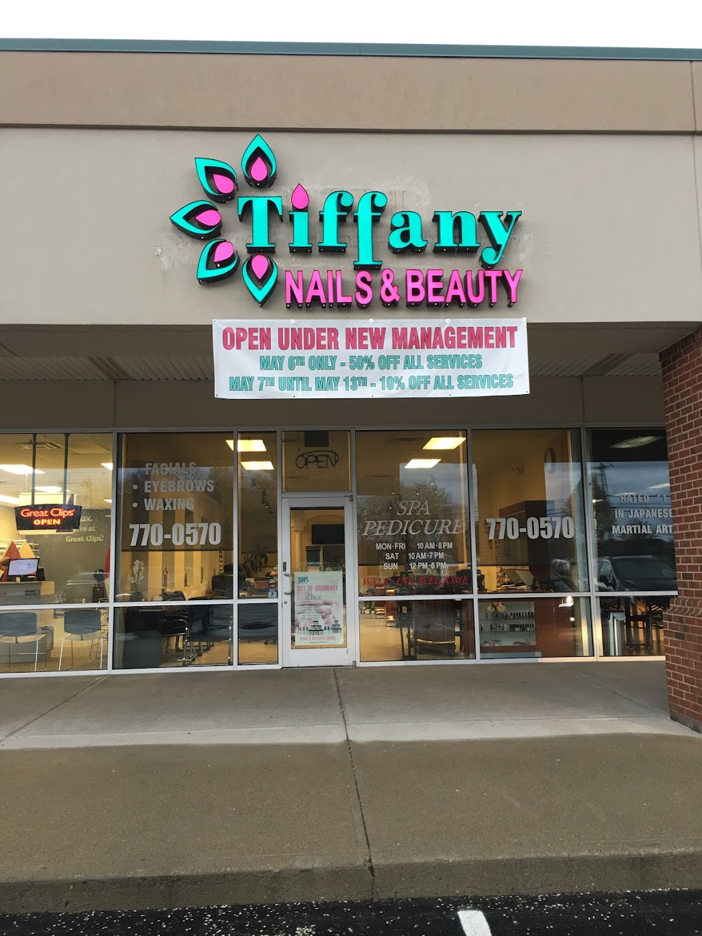 Tiffany Nails & Beauty | 7932 Mason Montgomery Rd, Mason, OH 45040, USA | Phone: (513) 770-0570